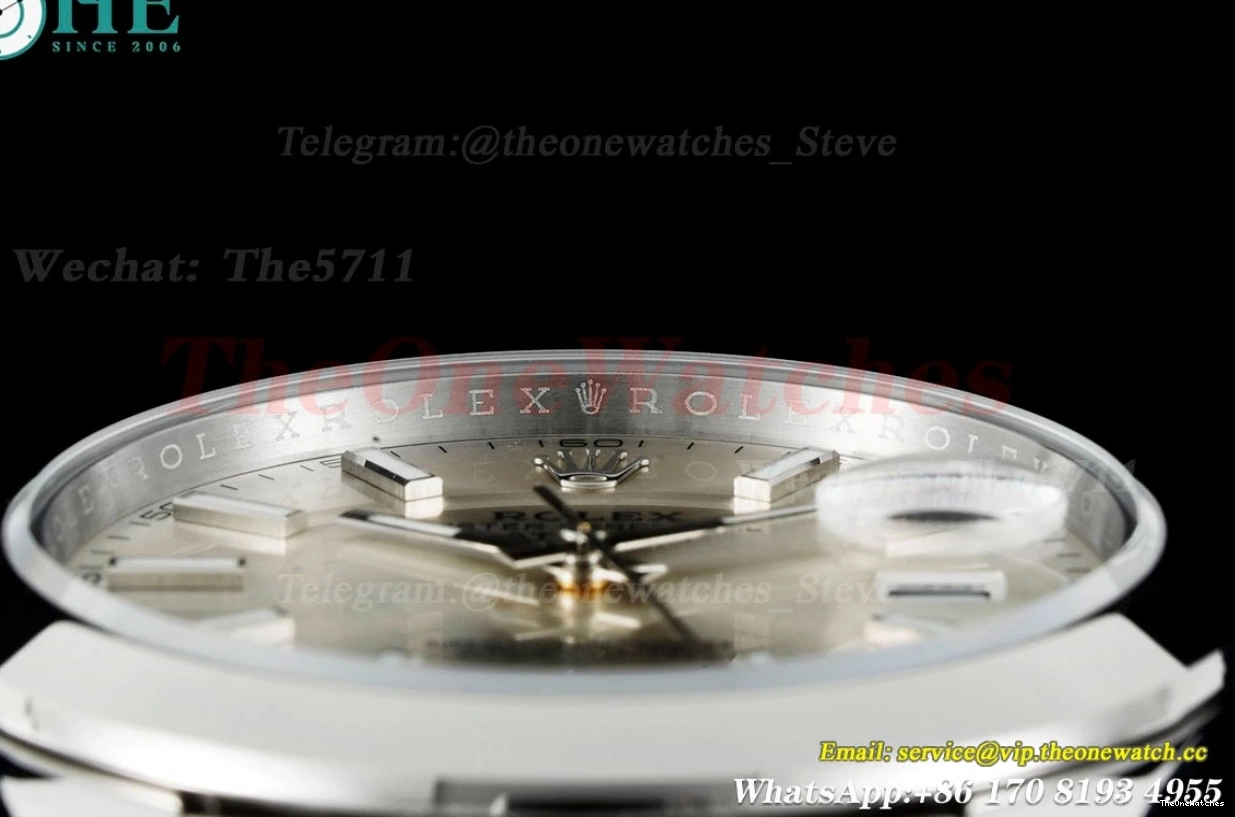 126300 Stk VR3235 Jubilee Silver 41mm Datejust SS SS King 904L 1208